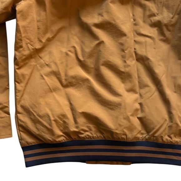 Tommy Hilfiger Spring Jacket Blue Lettering Collar Details Hooded Collar - Picture 5 of 8